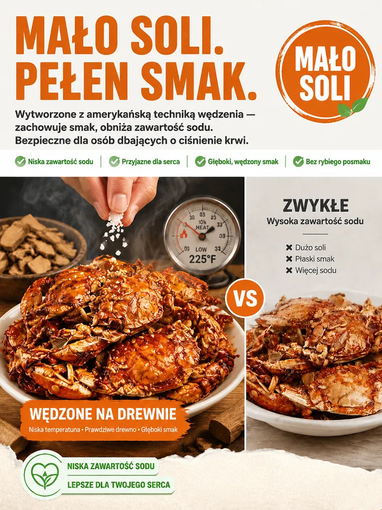 Wild-Caught Alaska Whole Crab Snack – Spicy Crispy Seafood Treat, High Protein Ready-to-Eat Snack-Ying