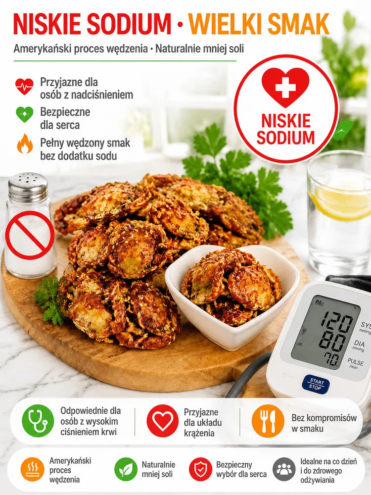 Wild-Caught Alaska Whole Crab Snack – Spicy Crispy Seafood Treat, High Protein Ready-to-Eat Snack-Ying